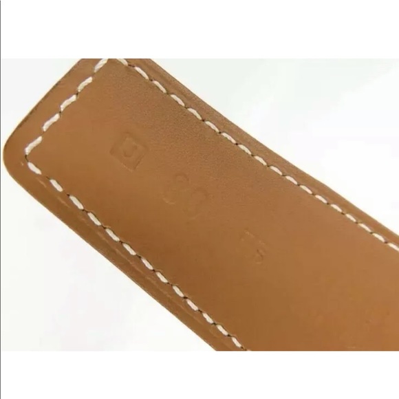 HERMES EVELYNE REVERSIBLE BELT SIZE 80 WITH BOX. - Picture 6 of 8